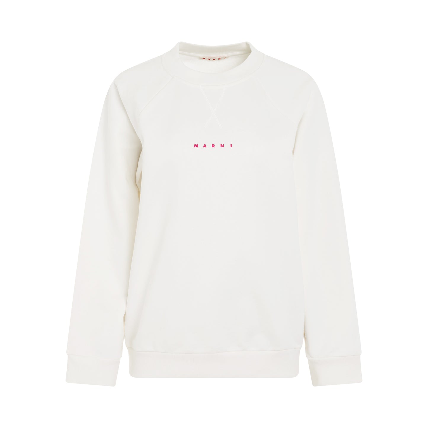 Small Logo Sweatshirt in White