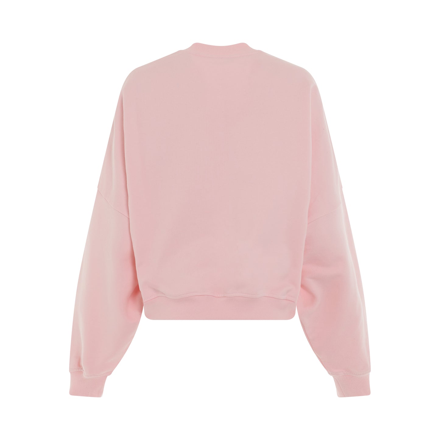 Logo Printed Sweatshirt in Pink Gummy