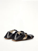 Fisherman Slip On Sandals in Black