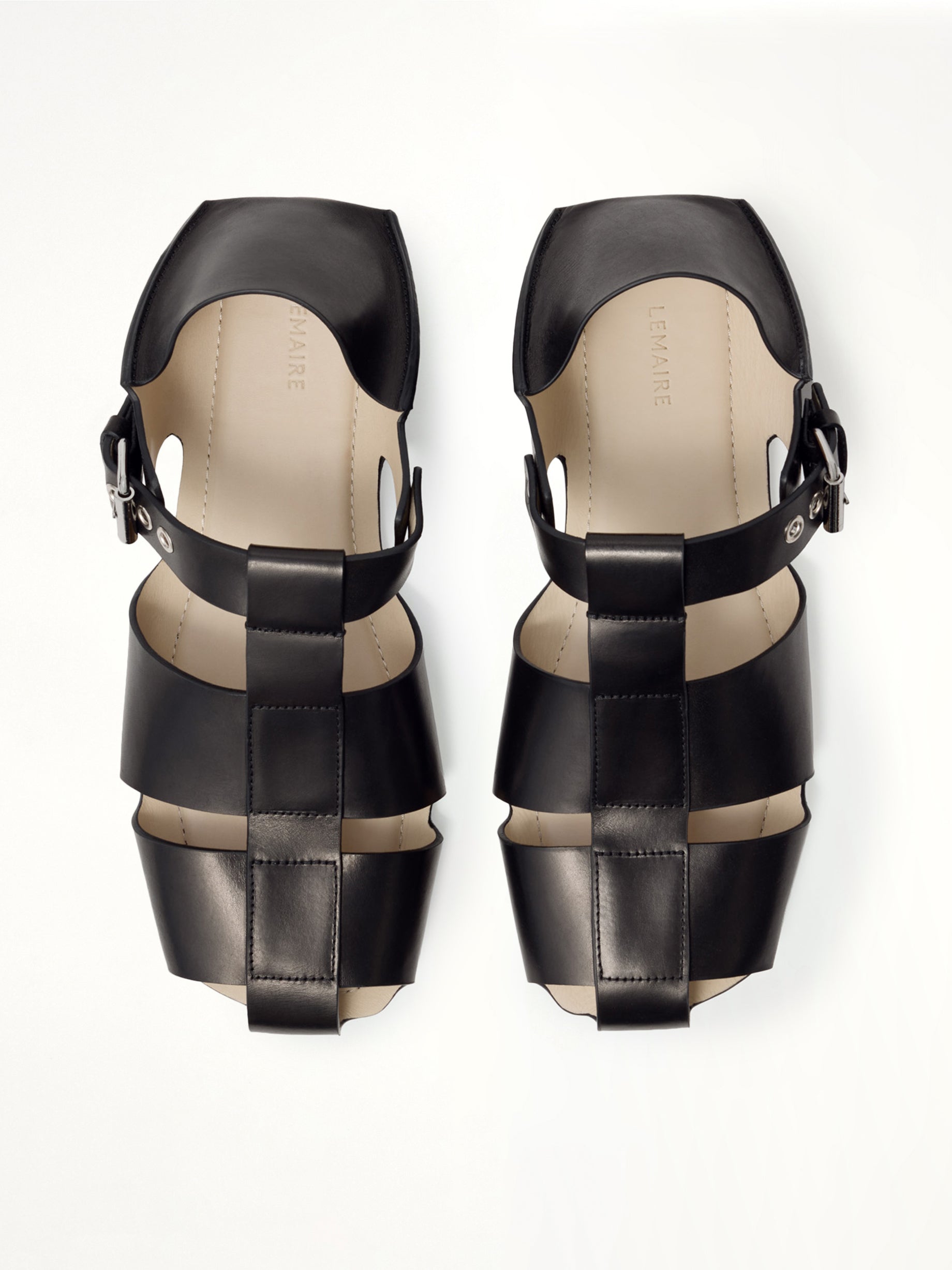 Fisherman Slip On Sandals in Black