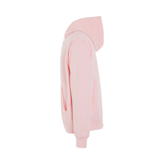 Logo Hoodie in Pink Gummy