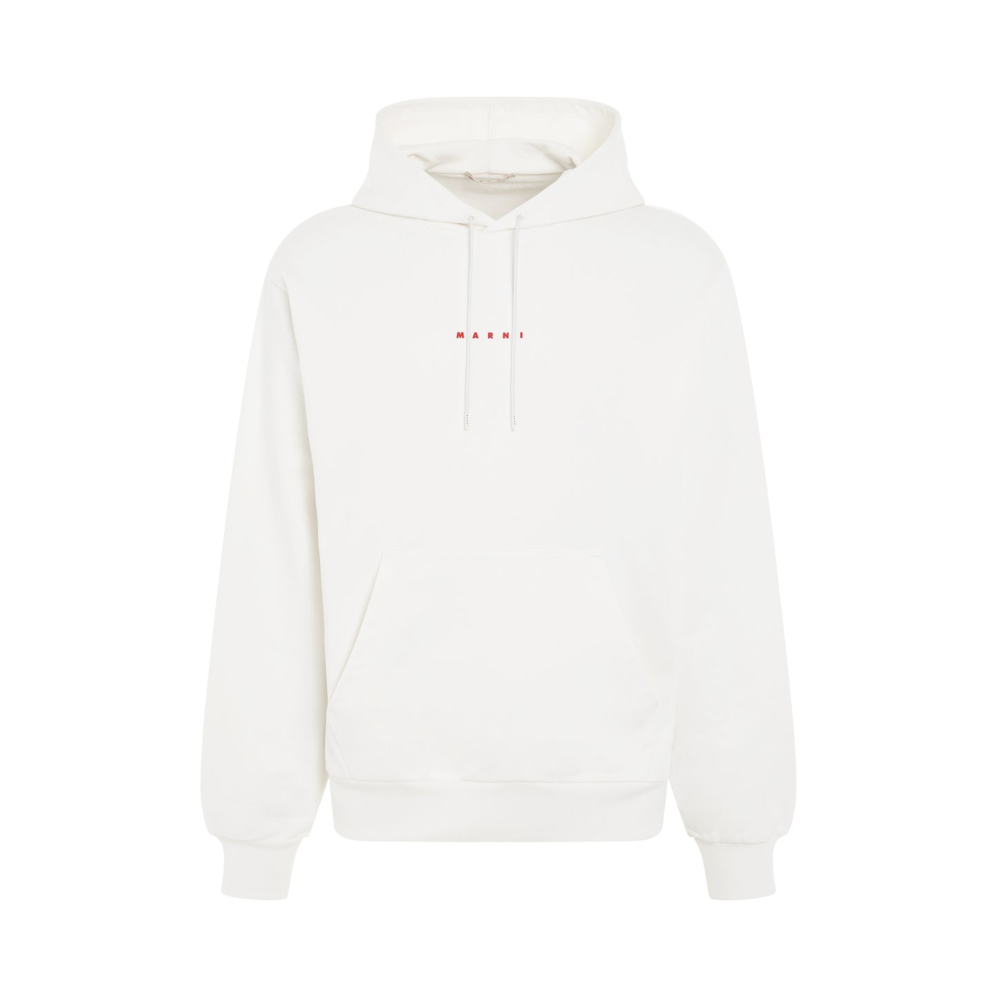 Logo Hoodie in Natural White