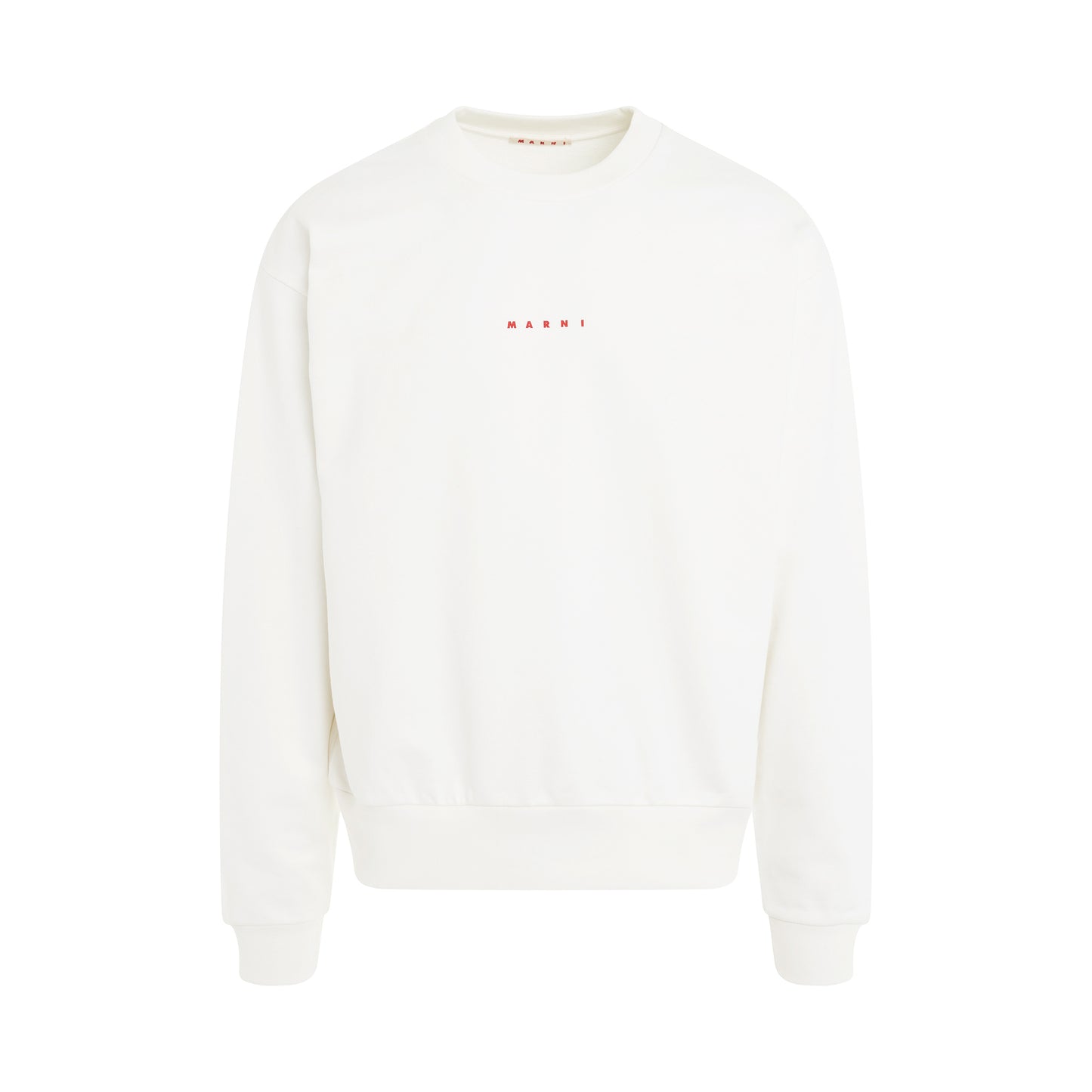 Logo Sweatshirt in Natural White