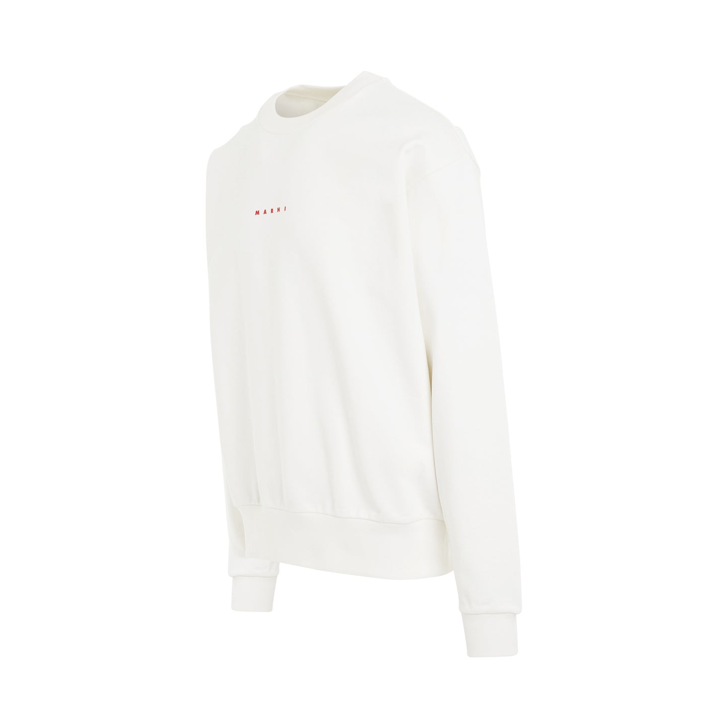 Logo Sweatshirt in Natural White