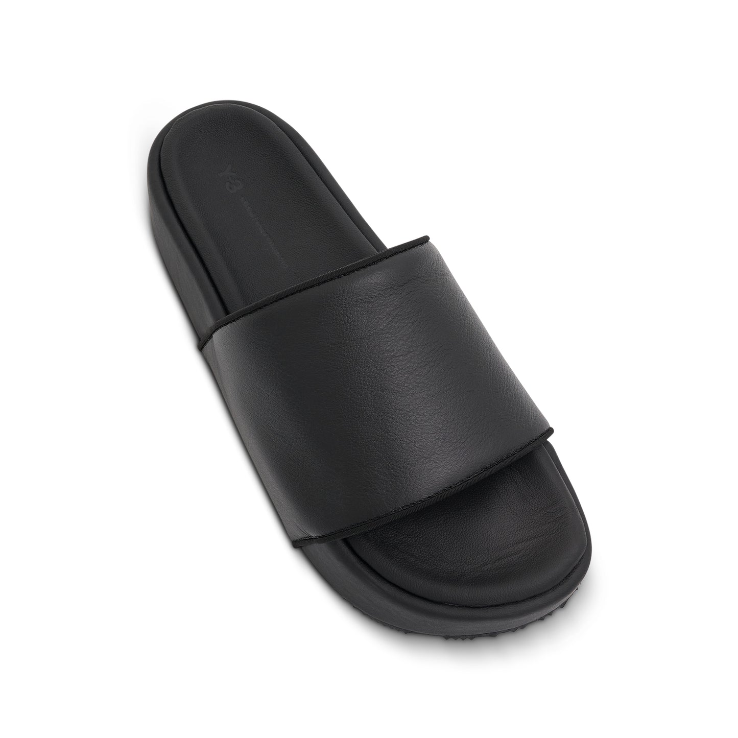 Y-3 Slides in Black