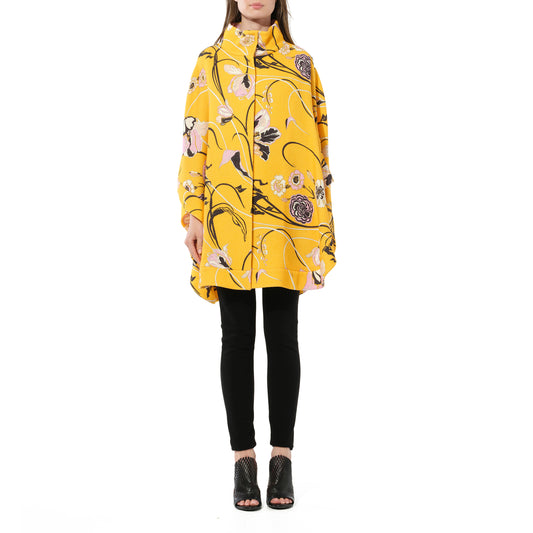 Floral Cape in Giallo