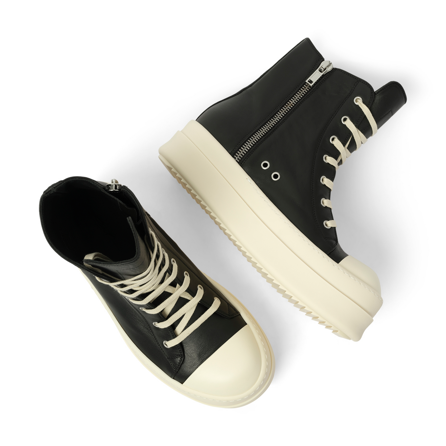 Mega Bumper Sneaks in Black/Milk/Milk