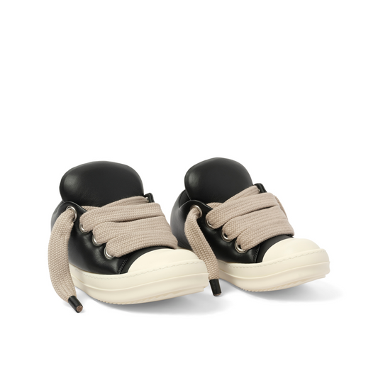 Jumbolaced Low Sneaker in Black/Milk/Milk