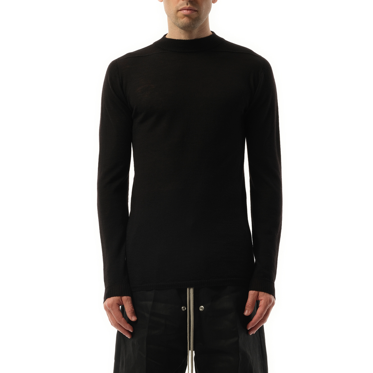 Level Lupetto Sweater in Black