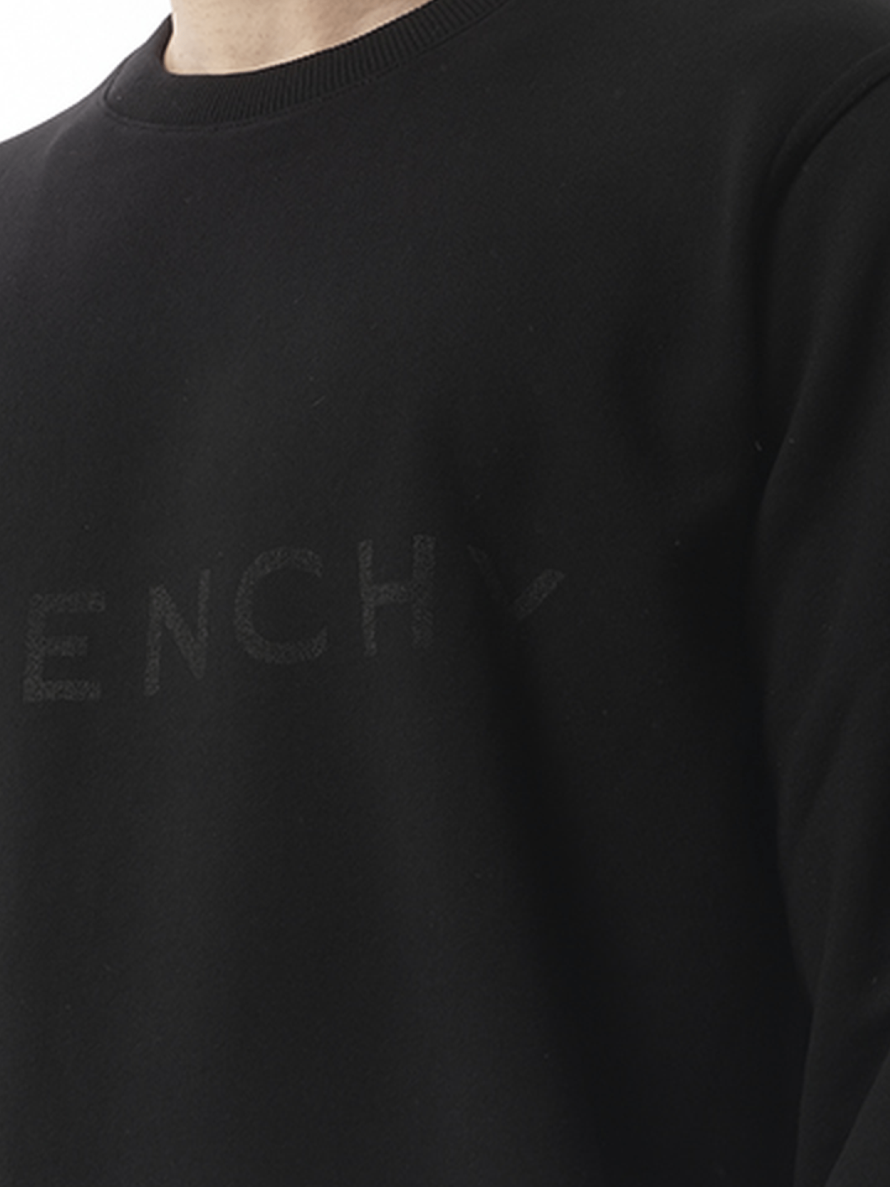 Givenchy 4G Archetype Spray Sweatshirt in Black/White