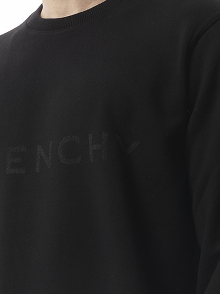 Givenchy 4G Archetype Spray Sweatshirt in Black/White