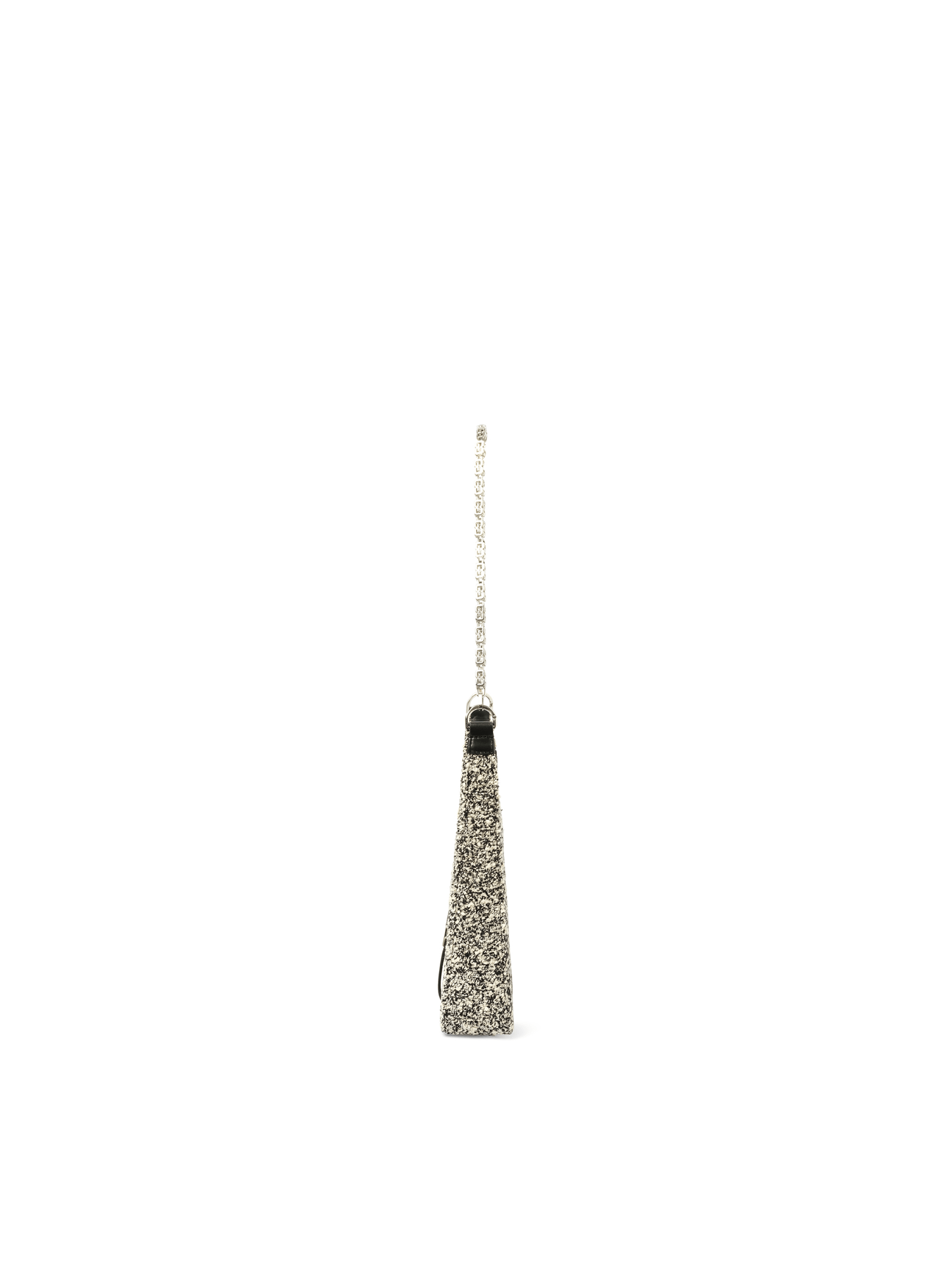 Givenchy Small Cut Out Bag in 4G Embroidered Tweed in Black
