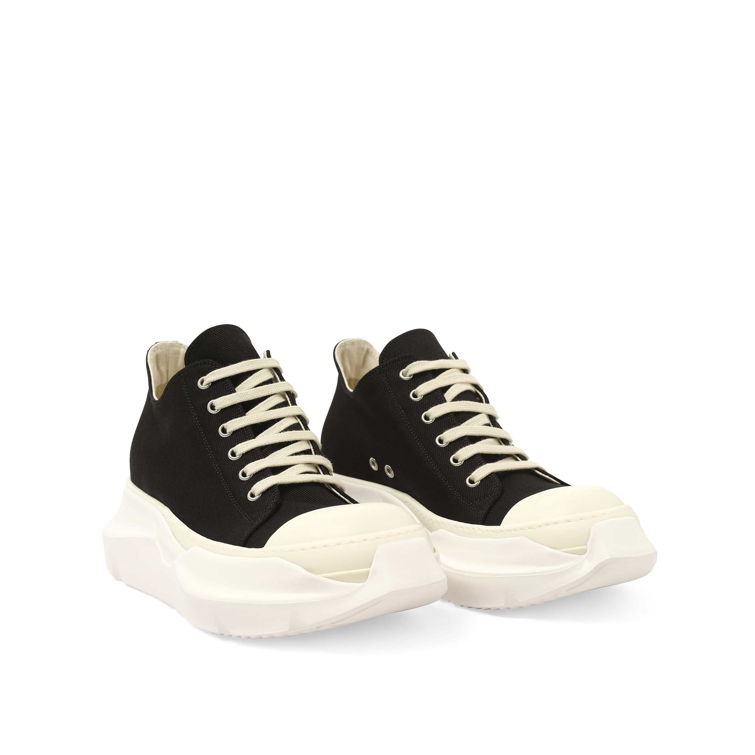 RICK OWENS DRKSHDW Abstract Low Sneaker in Black MARAIS