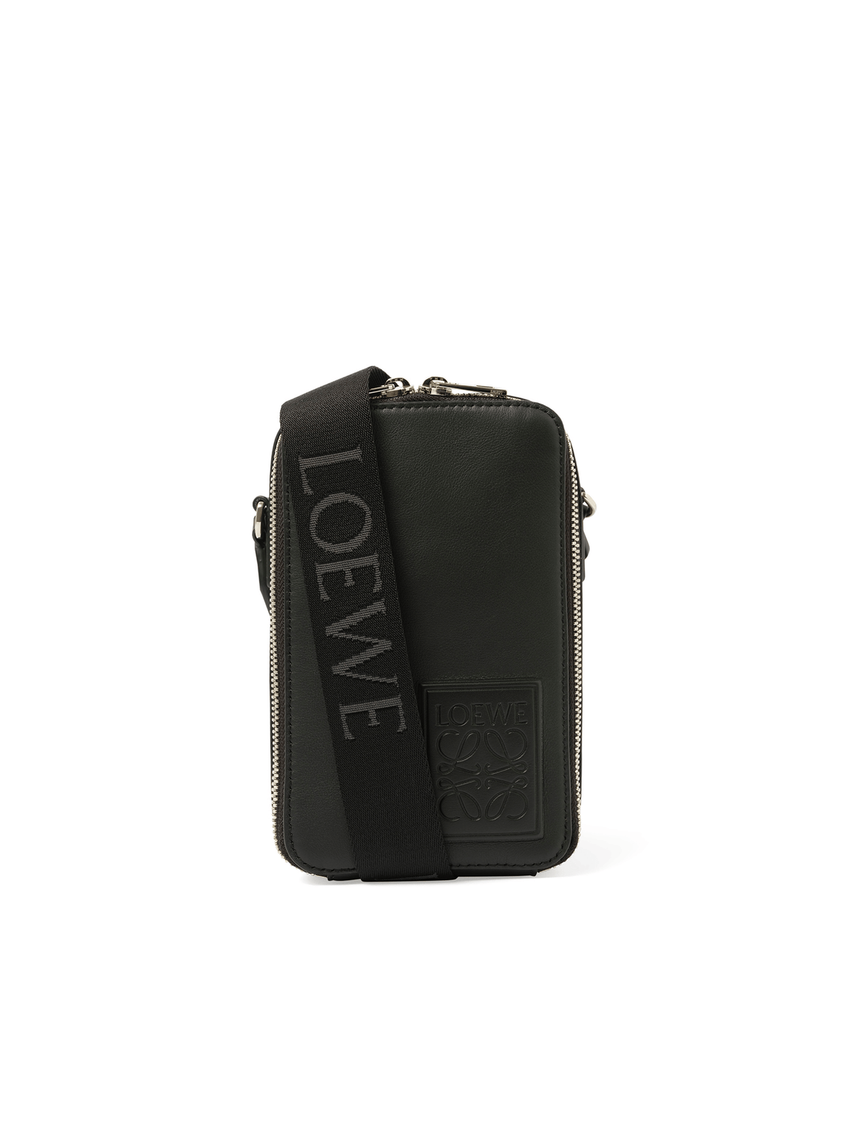 Loewe New Vertical Crossbody Pocket in Black