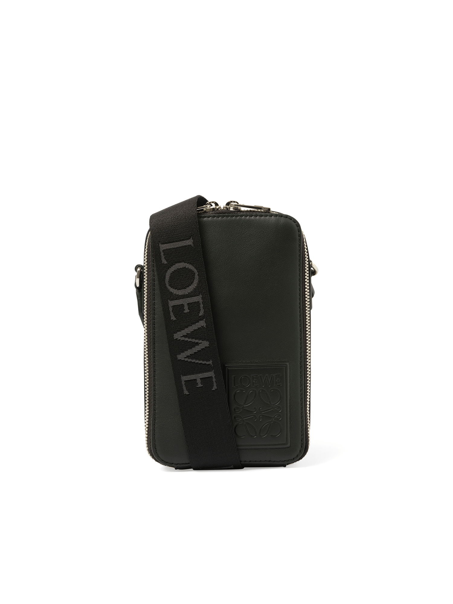 Loewe New Vertical Crossbody Pocket in Black