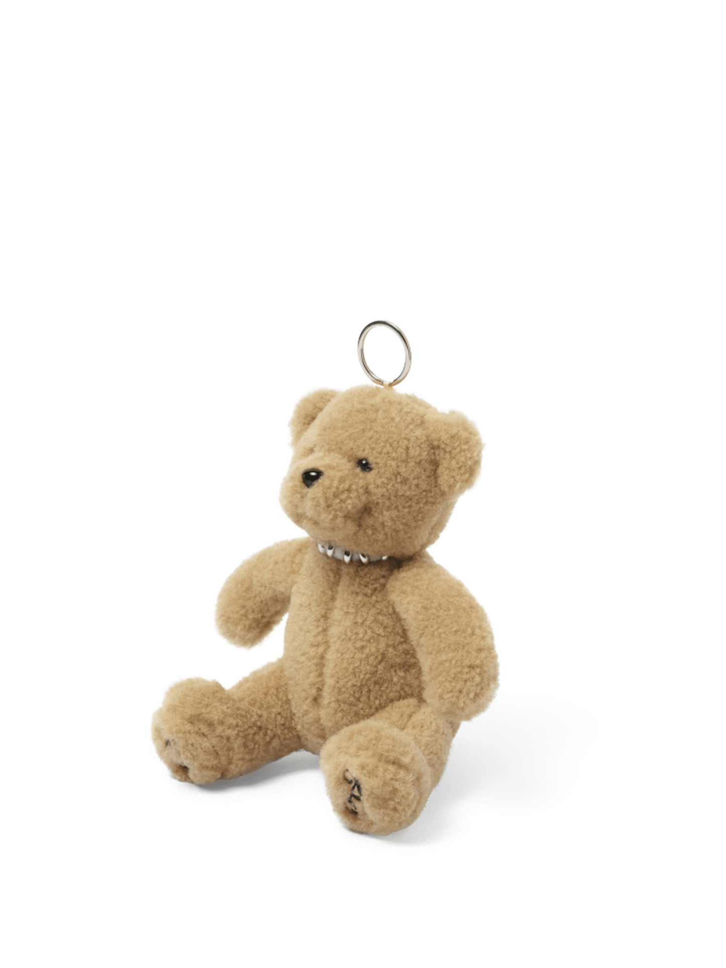 Palm Angels Bear Peluche Keyring in Brown