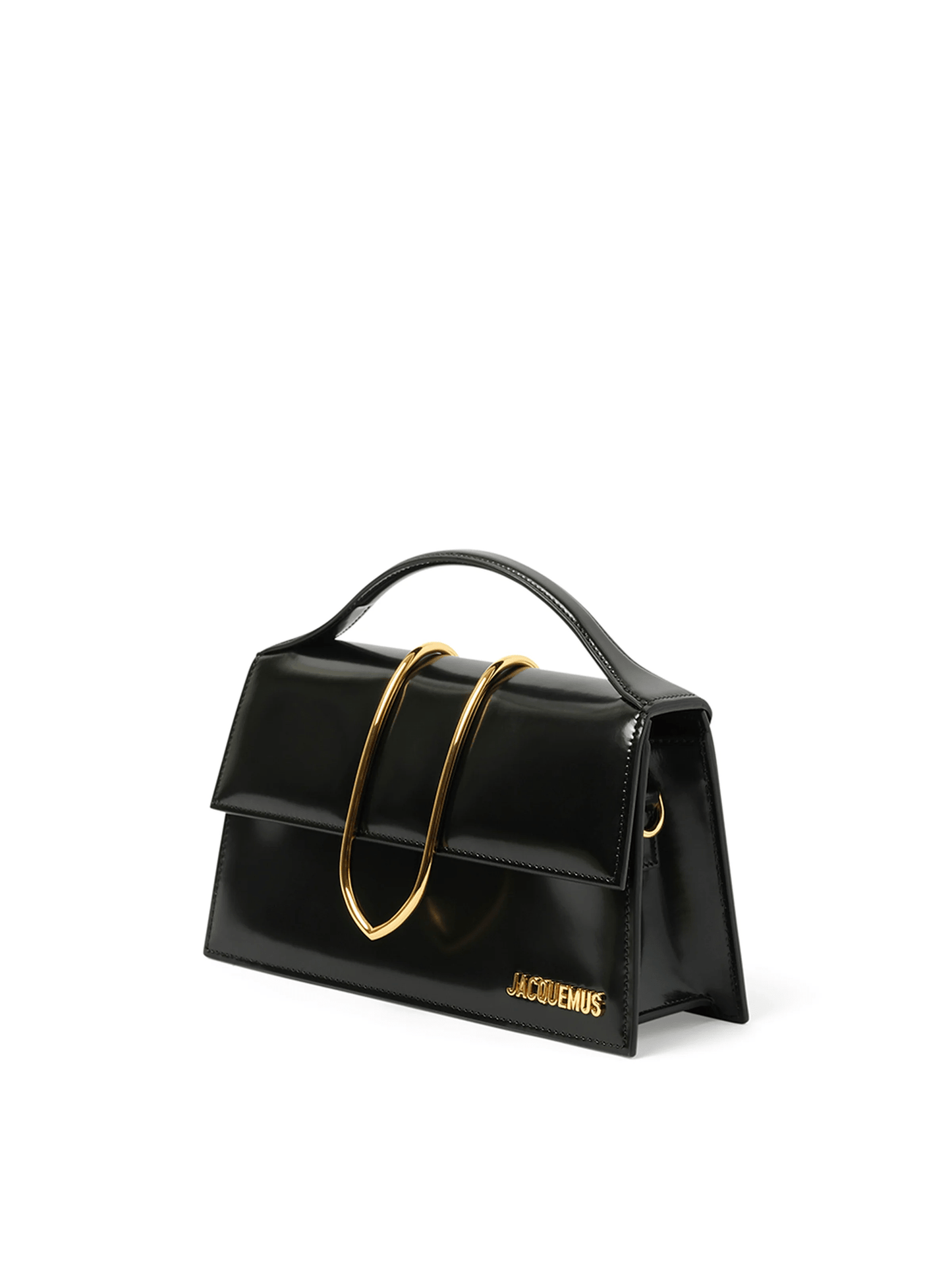 Jacquemus Le Grand Bambino Metal Clasp in Black