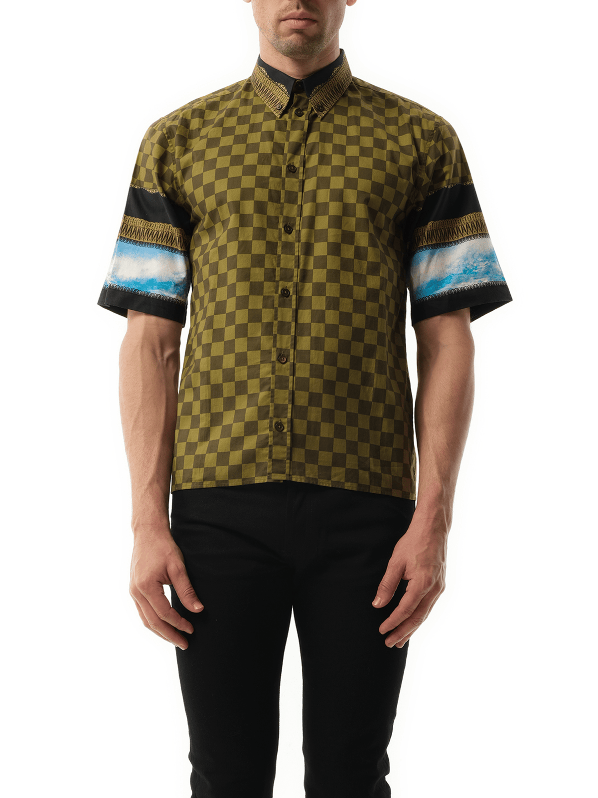 Podium Short Sleeve Shirt in Khaki