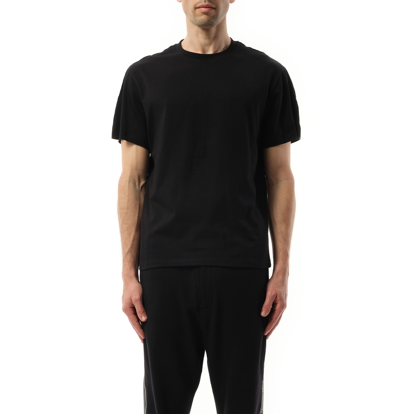 Tape T-Shirt in Black/Black