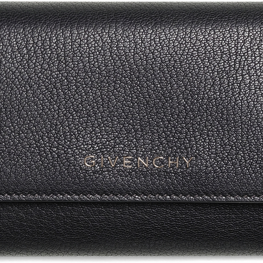 Pandora Long Flap Wallet in Black