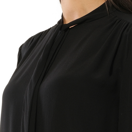 Long Sleeve Top in Black