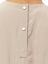 Shell Dress in Beige