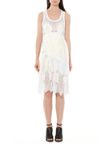 Short Dress in White