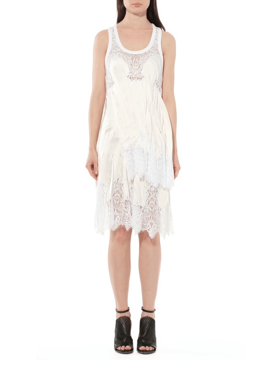 Short Dress in White