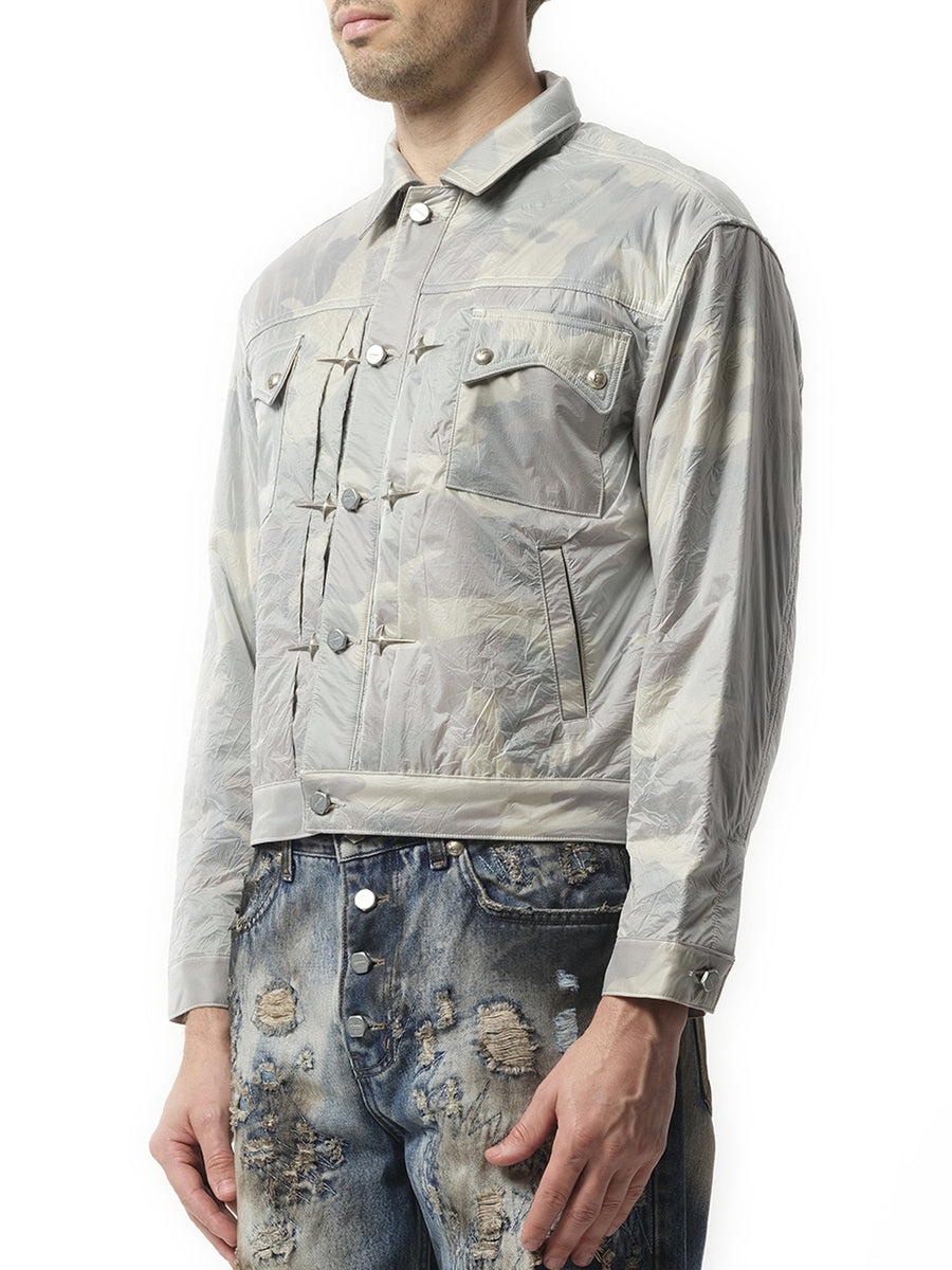 Thug Club Clouded Claw Jacket in Multicolour