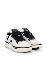 MA-1 Sneaker in White/Black Front View | AMIRI