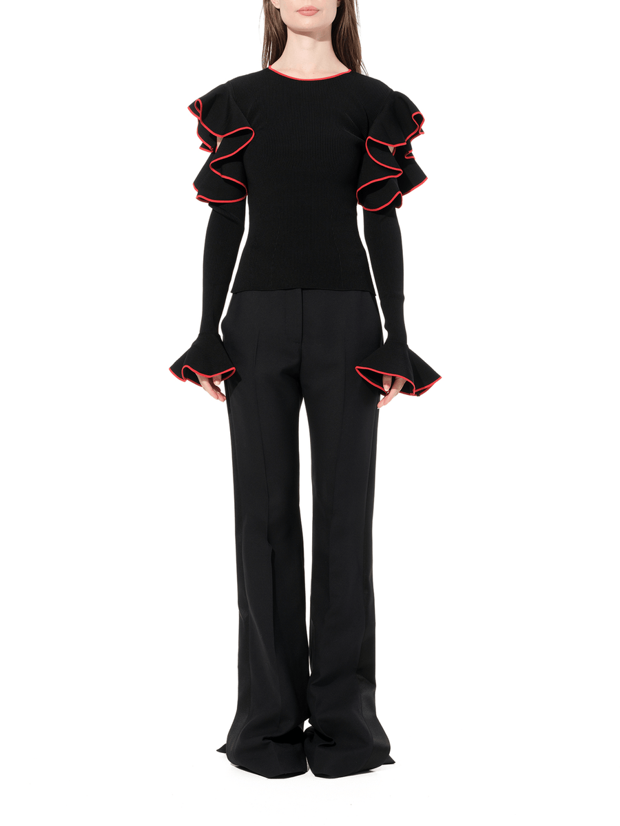 Longsleeve Knitwear in Black