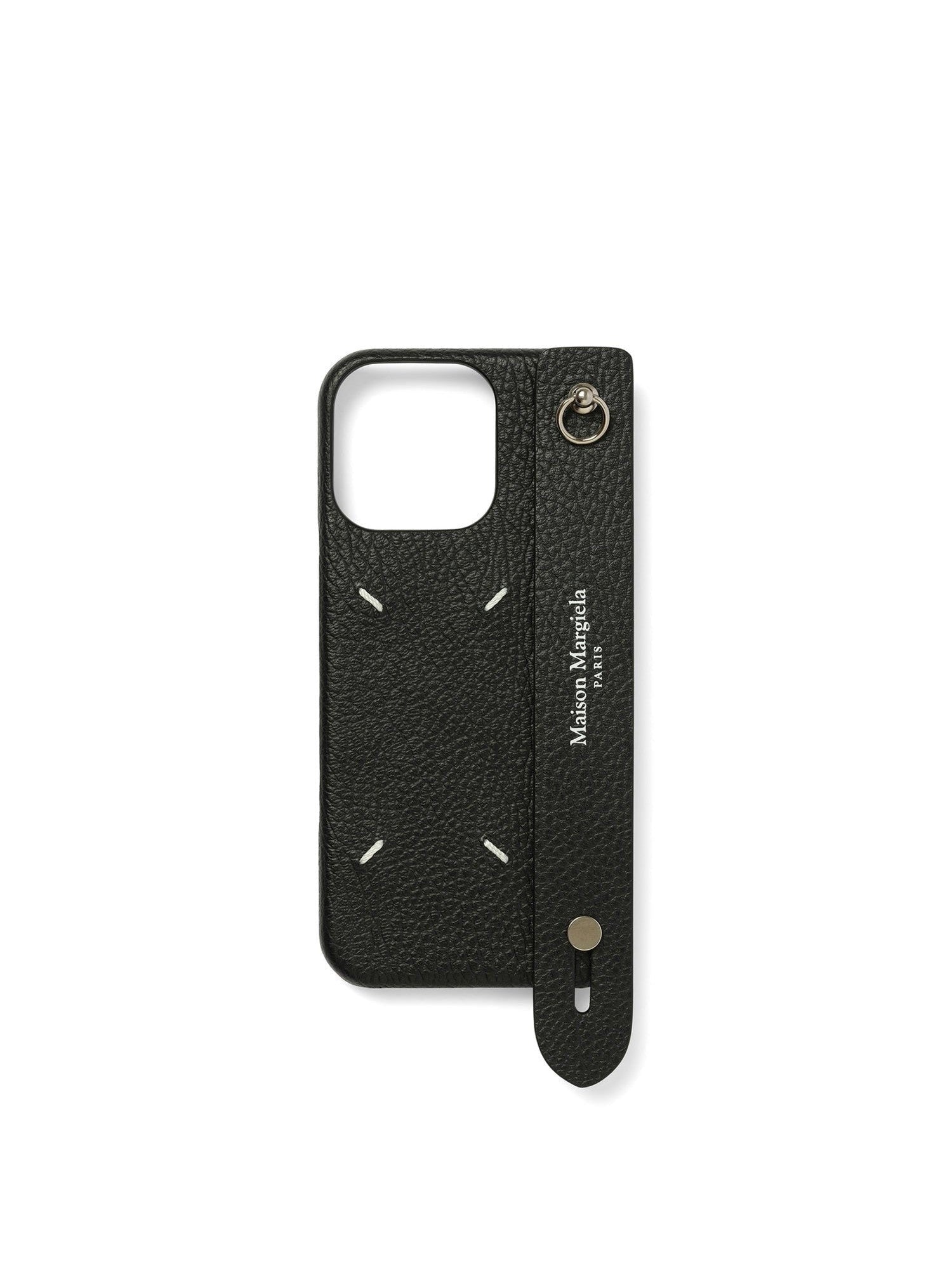 Maison Margiela Phone Cover (I Phone 16 Pro Max) in Black