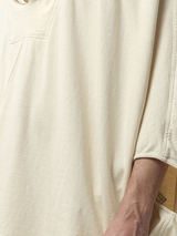 Rick Owens Hooded Kaftan in Natural