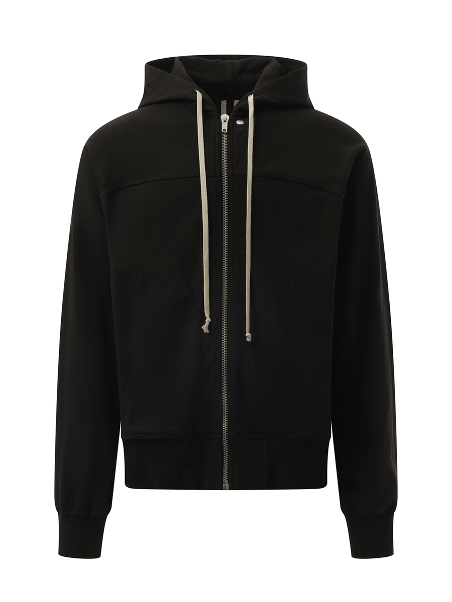 Rick Owens Windbreaker Hoodie in Black