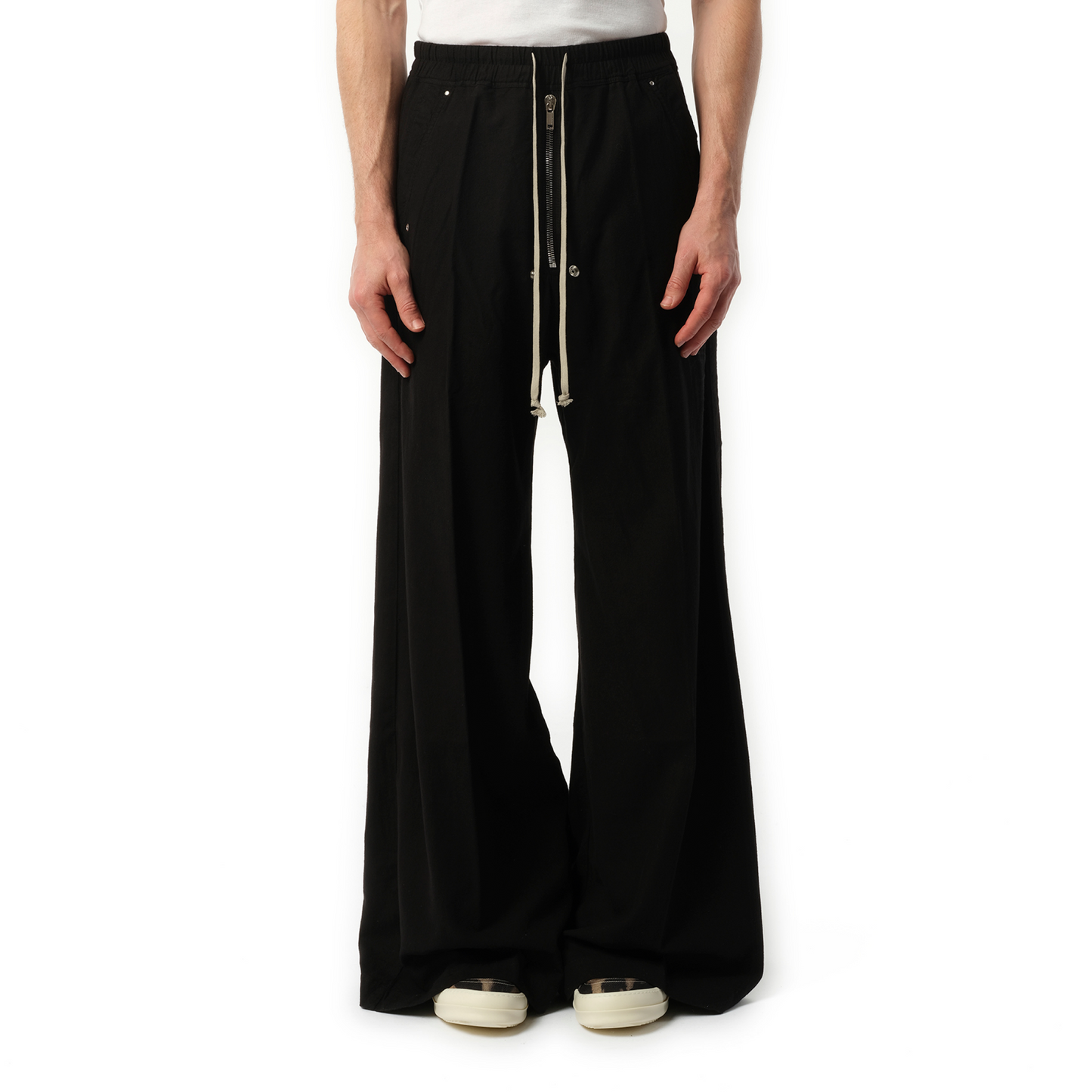 Flannel Geth Bela Pants in Black