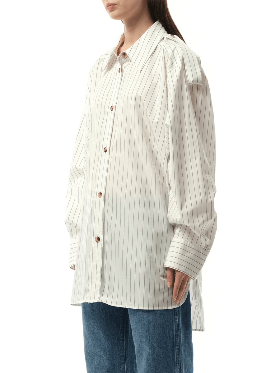Tamal Top in White/Navy