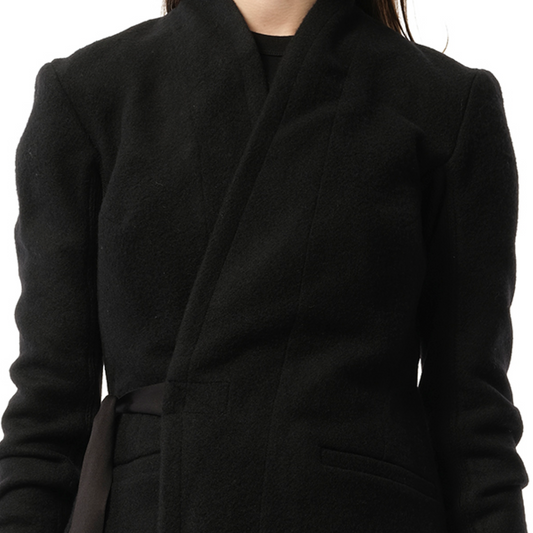 Hollywood Wool Jacket in Black