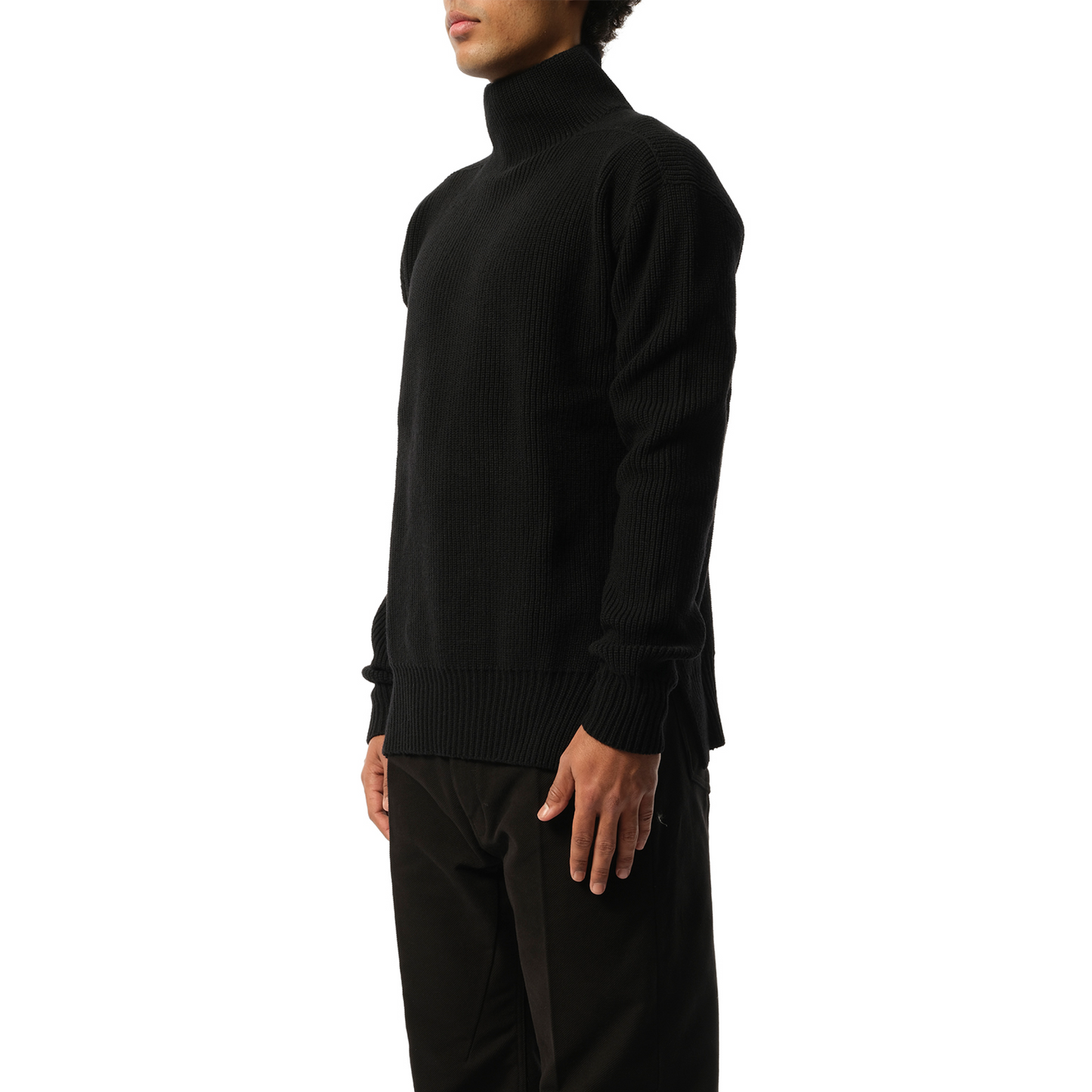 Fisherman Tabard in Black