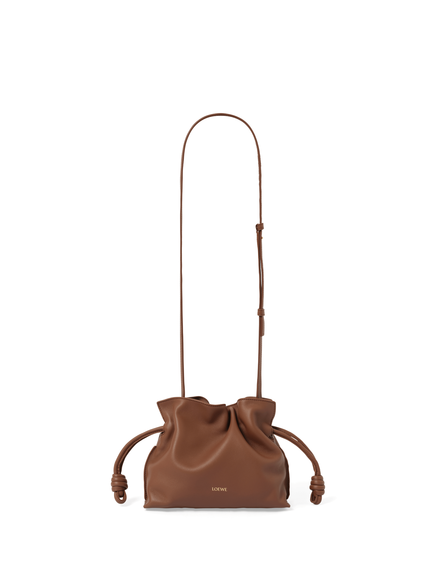 Loewe Flamenco Clutch Mini Hamster in Havana