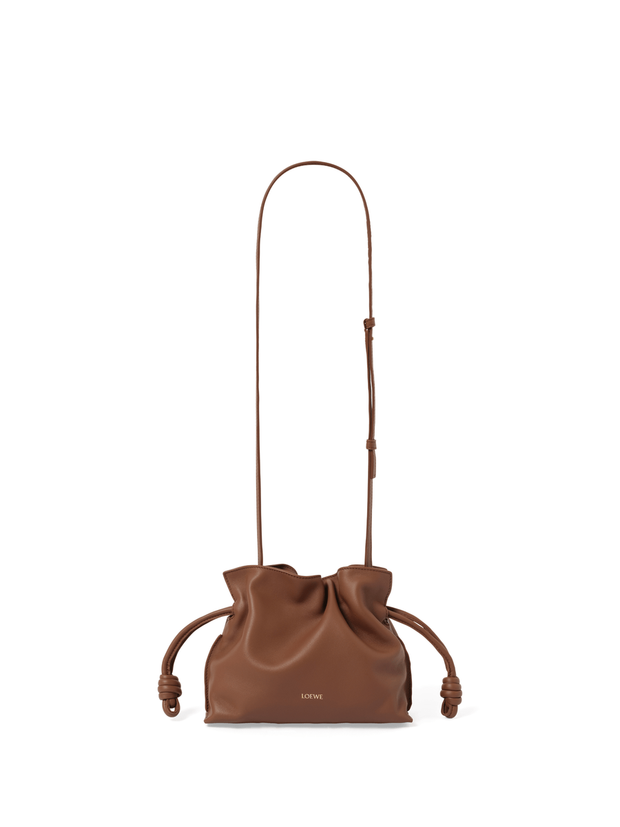 Loewe Flamenco Clutch Mini Hamster in Havana