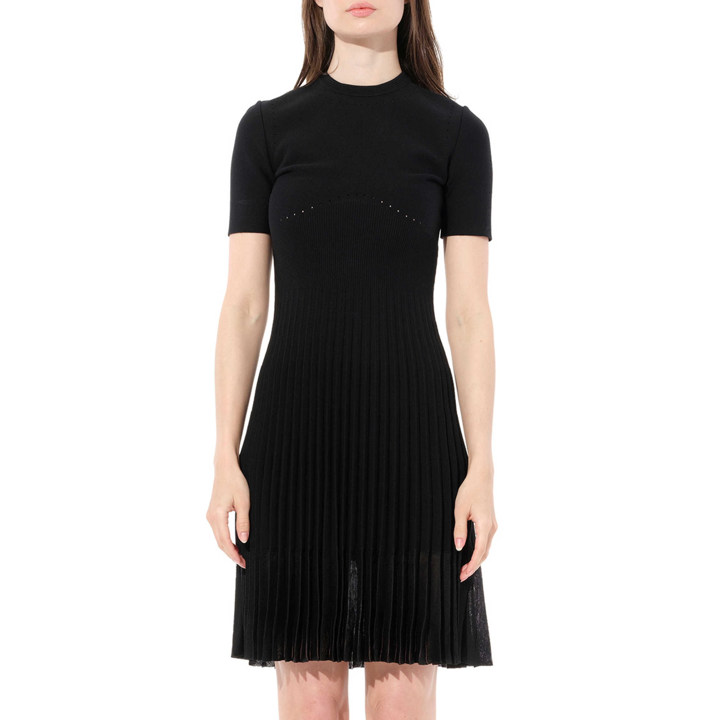 Alexander Mcqueen Knit Dress in Black