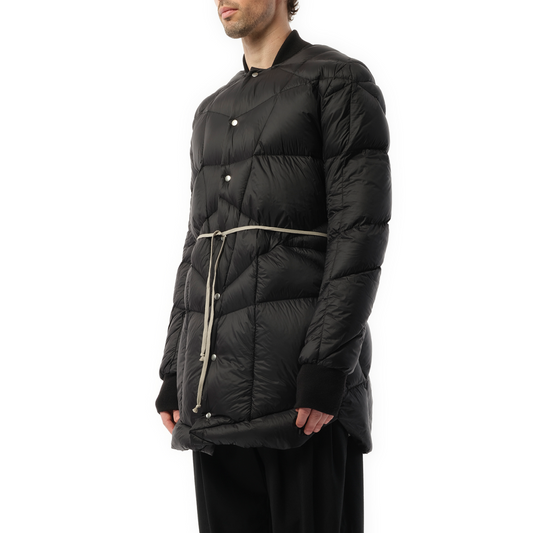 Flight Down Liner Coat in Black