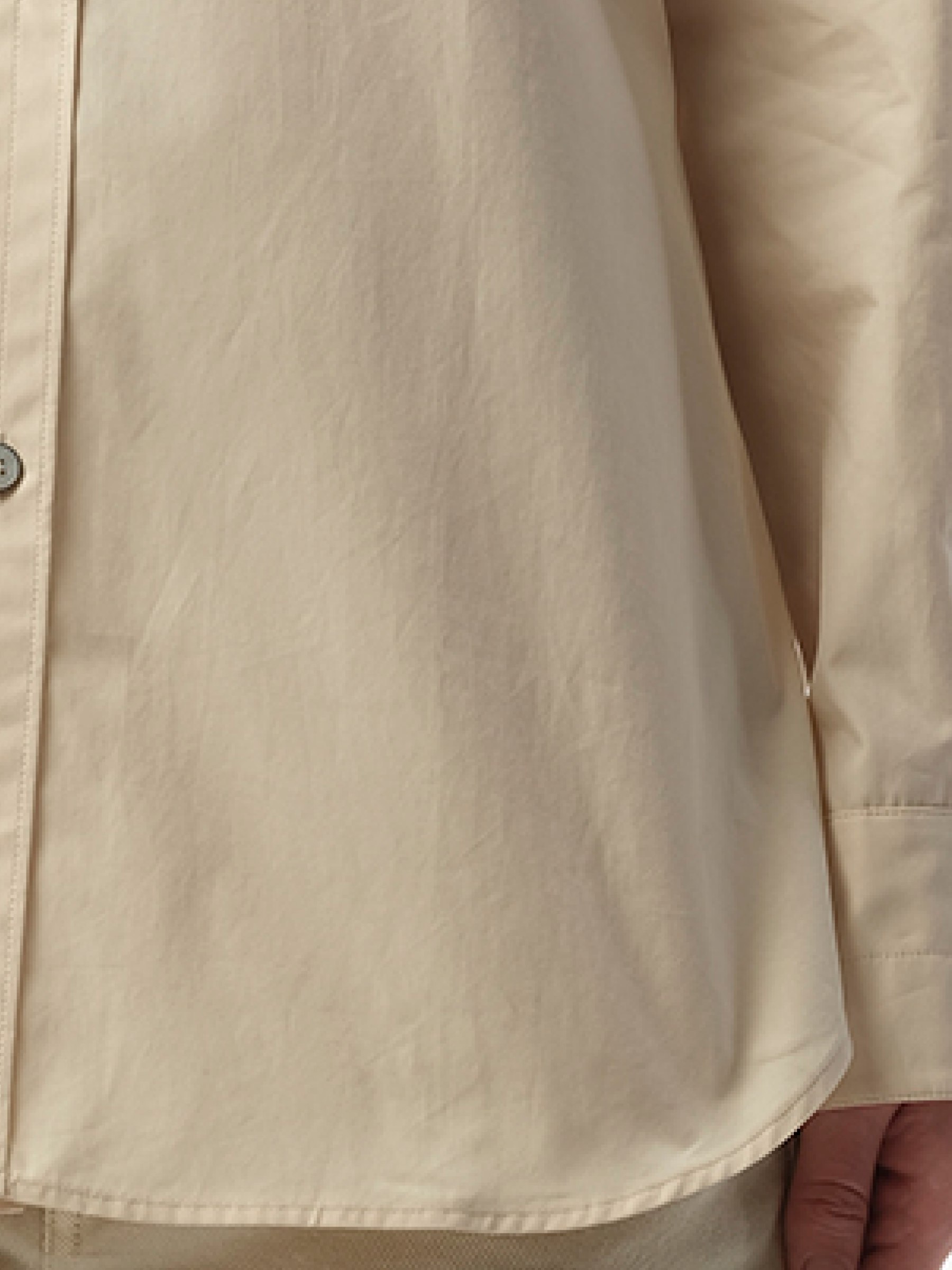 Fitted Shirt in Light Cream