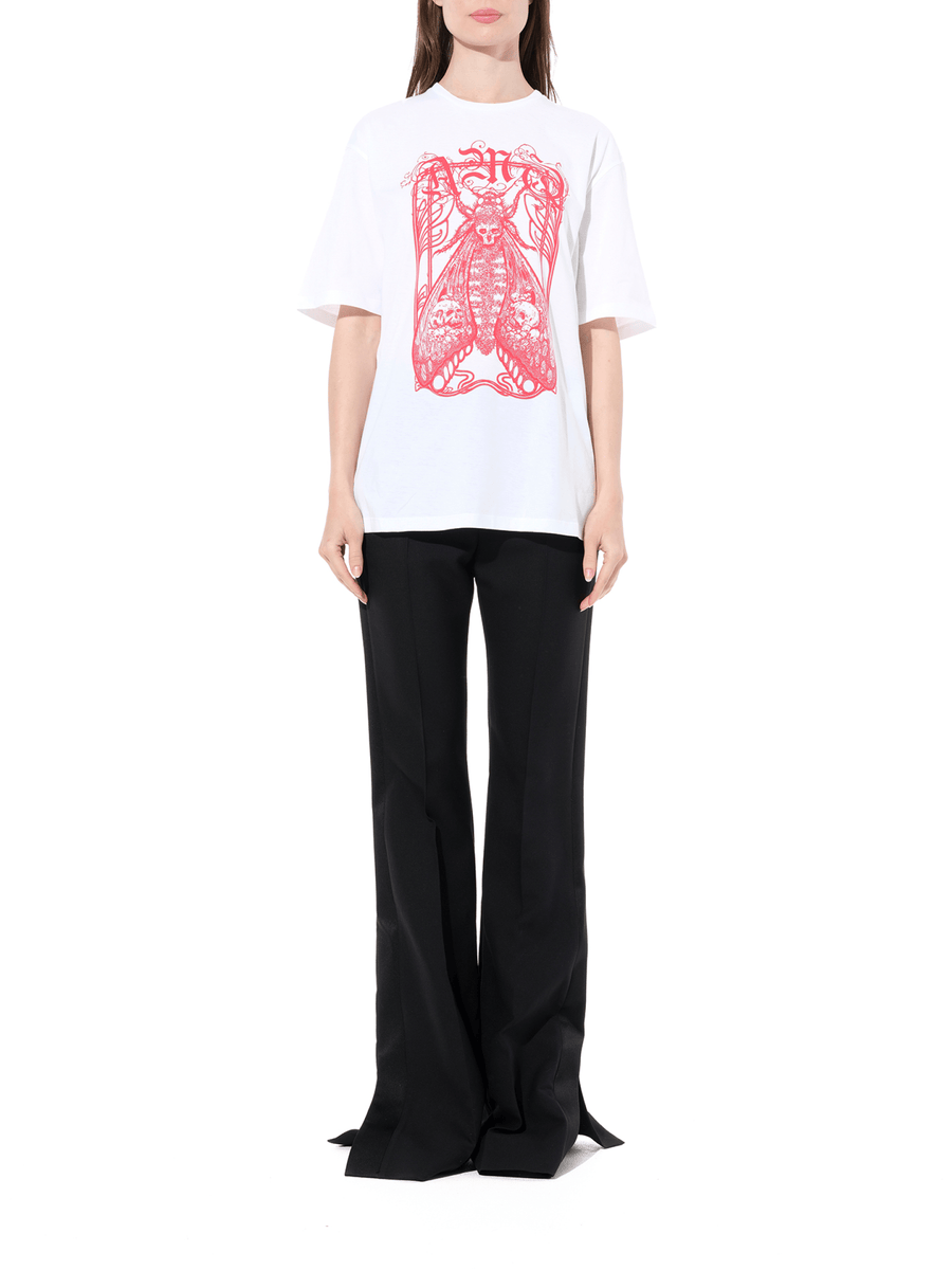 Moth Oversize T-Shirt in White