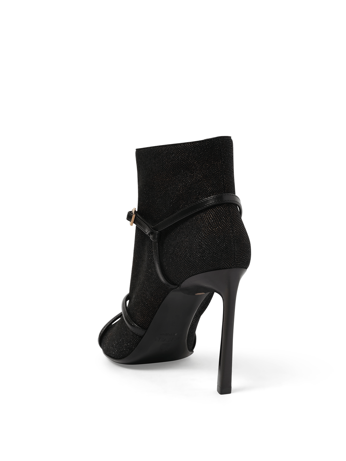 Sandal Bootie in Black Back View | LANVIN