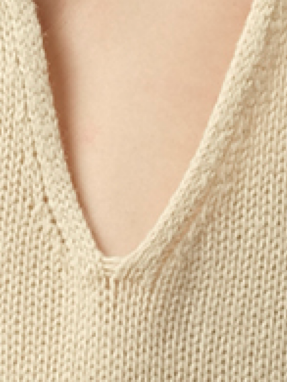 Knitted Top in Ivory