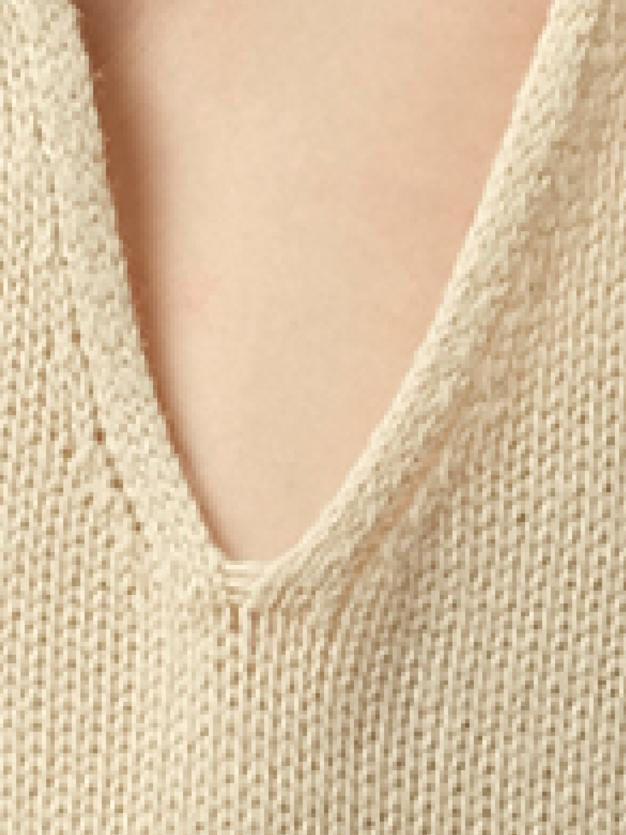 Knitted Top in Ivory