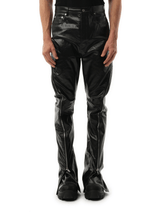 Rick Owens Coated Denim Bolan Banana in Black