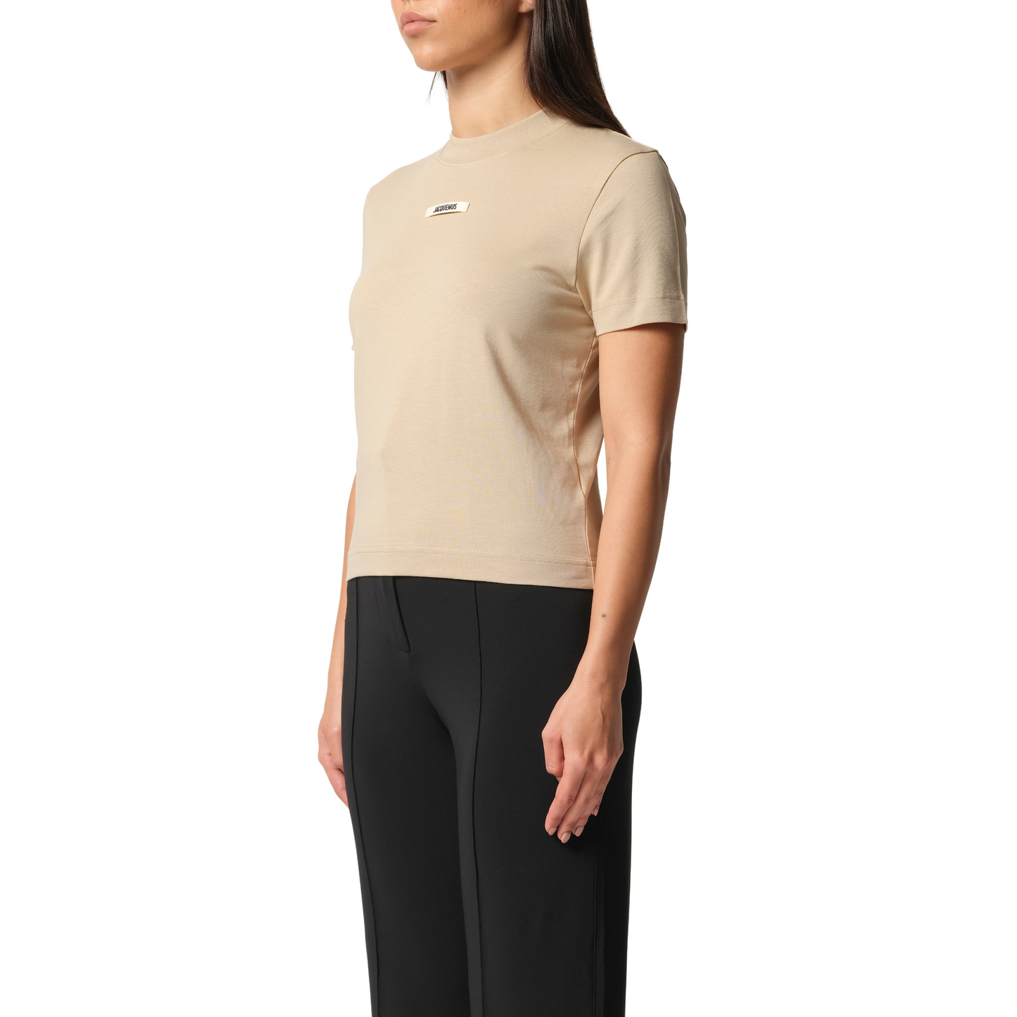 Le T-Shirt Gros Grain in Beige