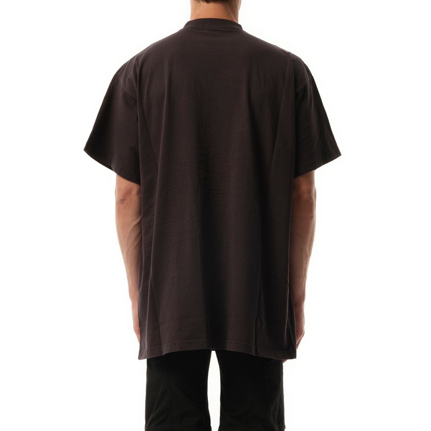 Balenciaga Boxing Oversized T-Shirt in Washed Black